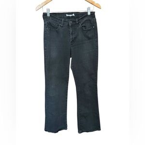 Broken In Levi’s Classic Bootcut Stretch Black Jeans Size 4